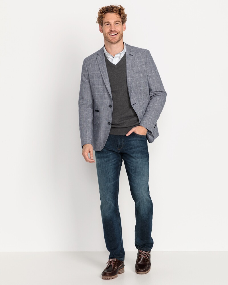 HM jacket blue checked, Highmoor