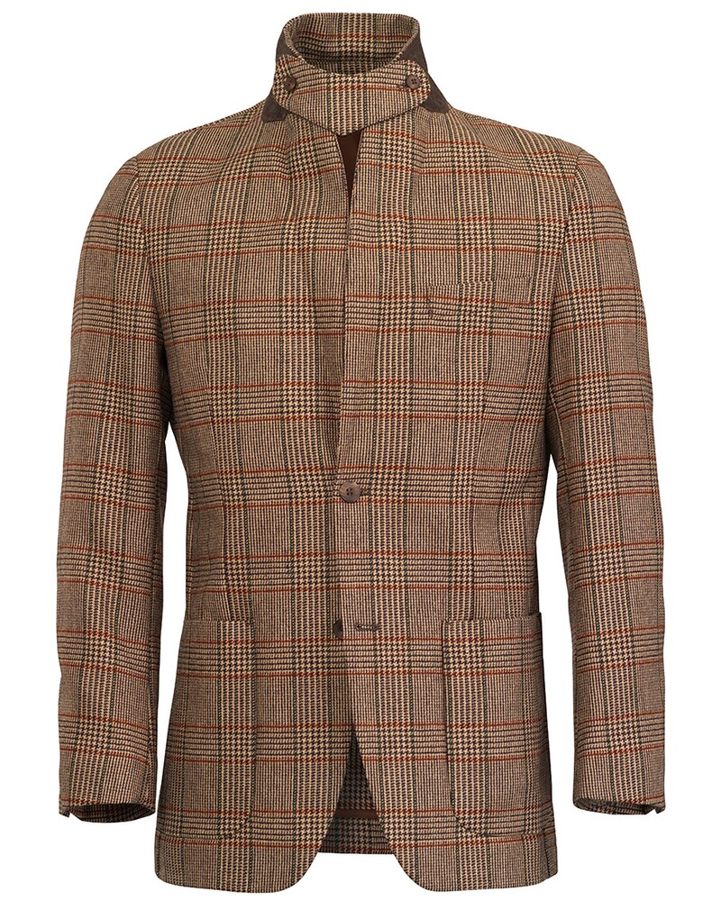 Tweedsakko Cavendish, Laksen