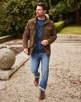 Pullover mit Argyle-Muster, HIGHMOOR