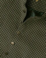 Cordweste mit Print, Almsach