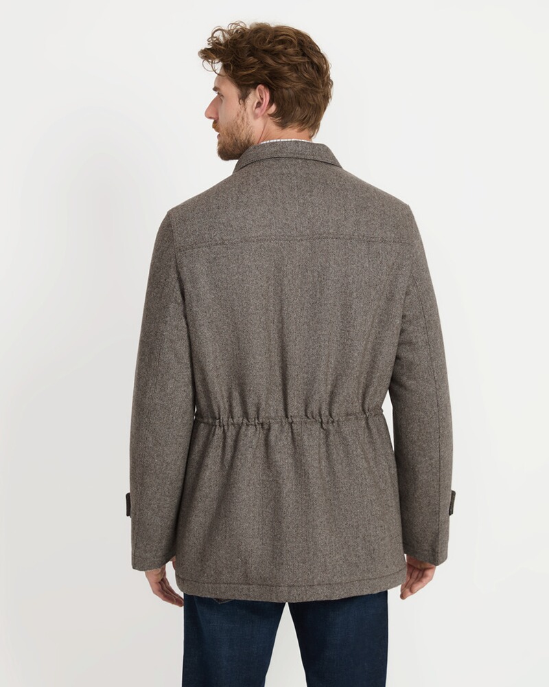 herringbone outdoor jacket, Highmoor