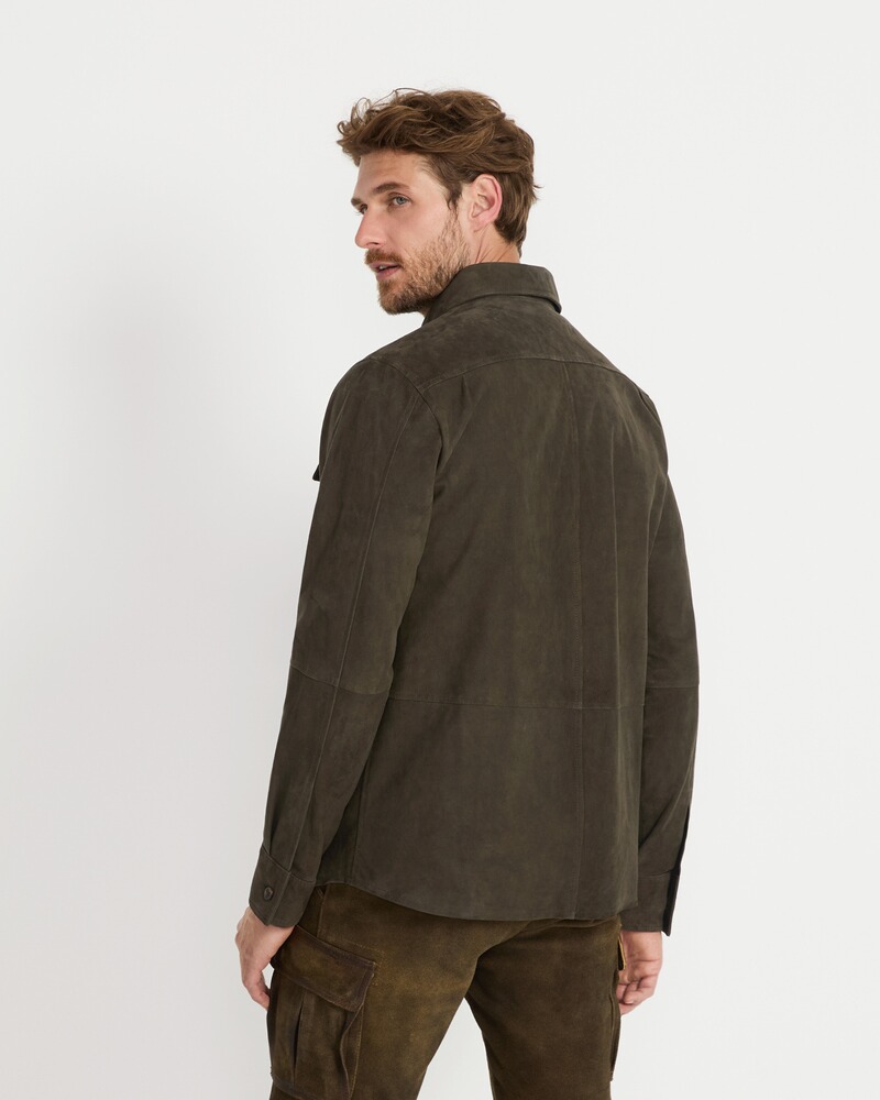 Leder-Overshirt, REITMAYER