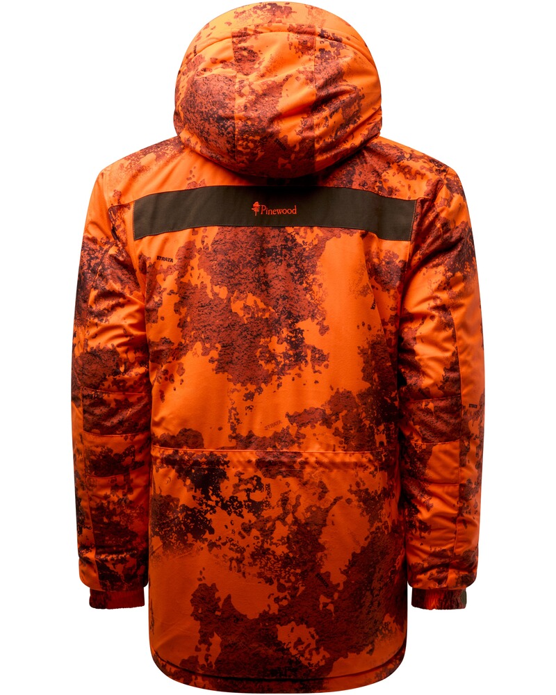 Veste d'hiver Abisko 2.0 orange camouflage, taille S, Pinewood