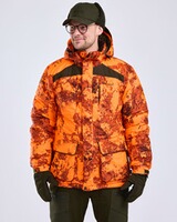 Veste d'hiver Abisko 2.0 orange camouflage, taille S, Pinewood