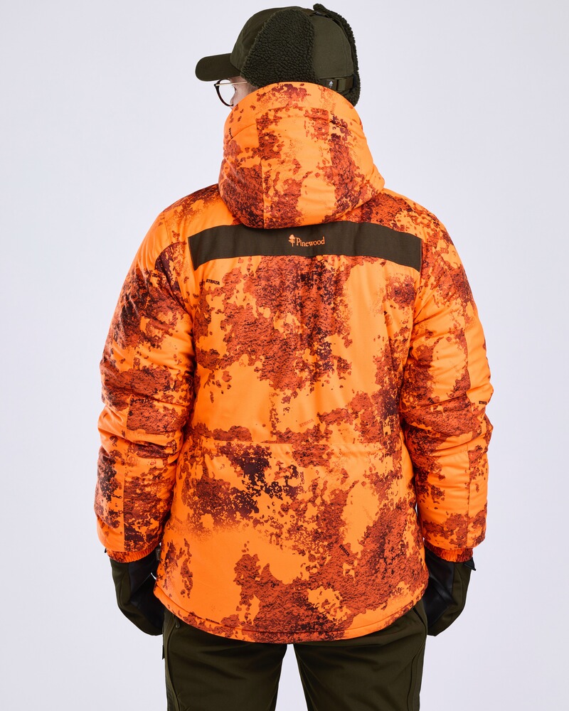 Veste d'hiver Abisko 2.0 orange camouflage, taille S, Pinewood