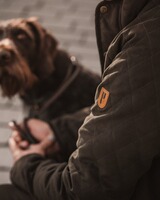 Veste matelassée Stockton, olive, parfum, Parforce Tradition