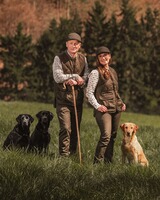Mayfield olive hunting vest, P, Parforce Tradition