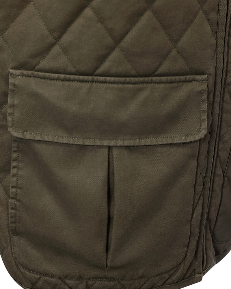Gilet de chasse Mayfield, olive, Parfo, Parforce Tradition
