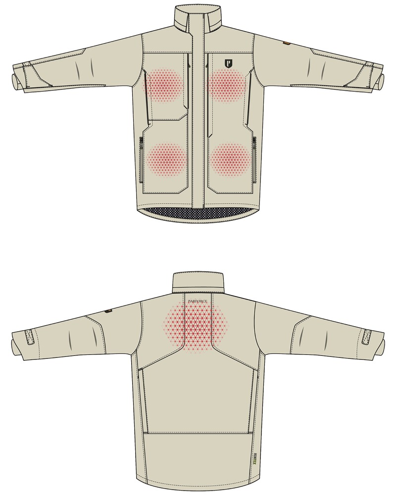 Winterheizjacke RED Titan, Parforce Ultimate