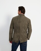 Lederjanker mit Wolldetails, REITMAYER