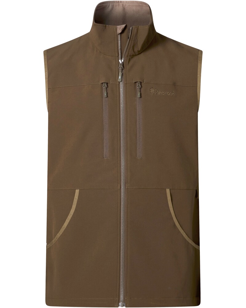 Gilet de sport pour chien, extensible, olive, taille S, Pinewood