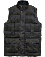 Steppweste Lonnen Tartan Puffer, Barbour