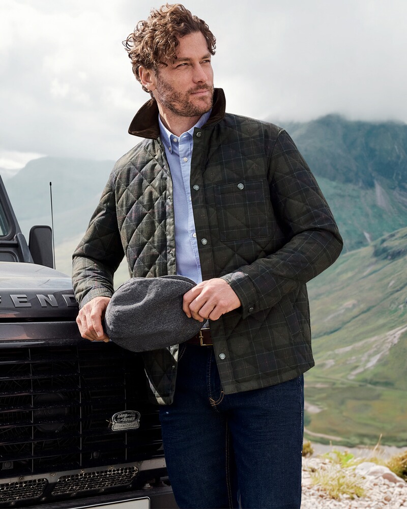 Steppjacke Tartan Shirt, Barbour