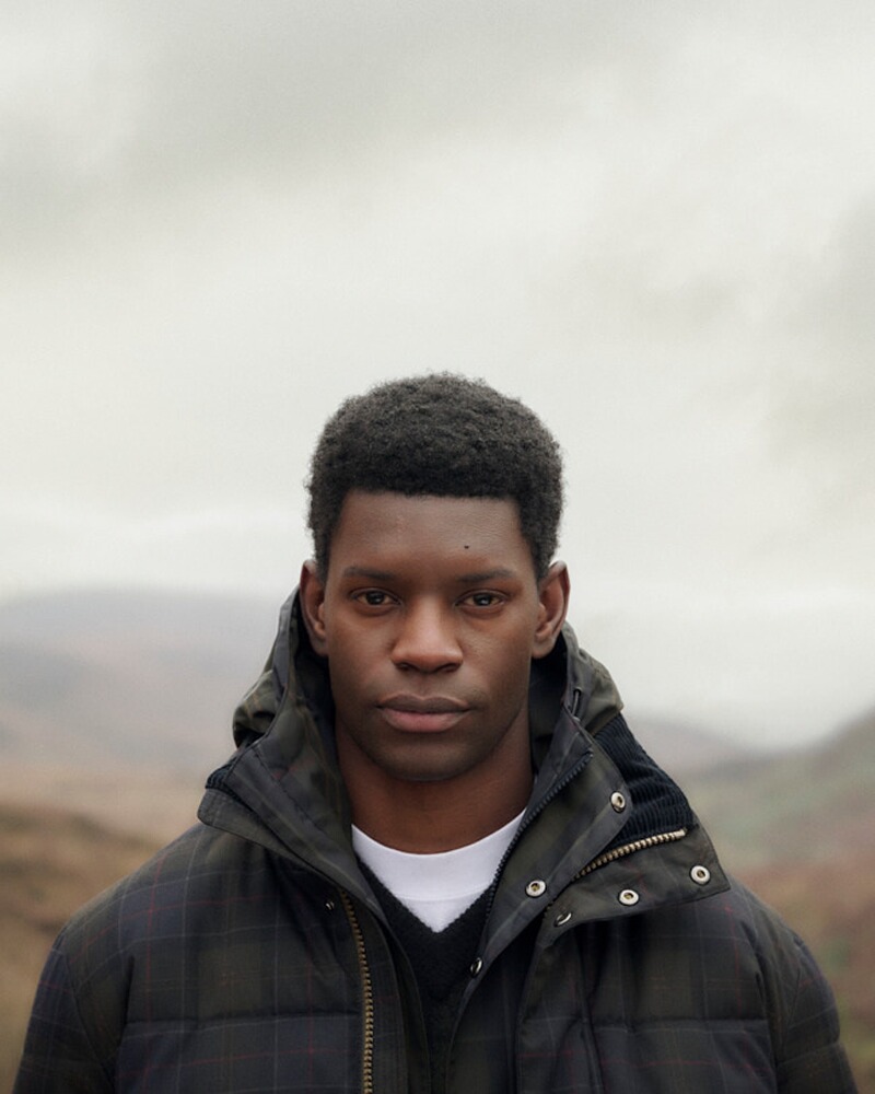 Steppparka Lonnen Tartan, Barbour