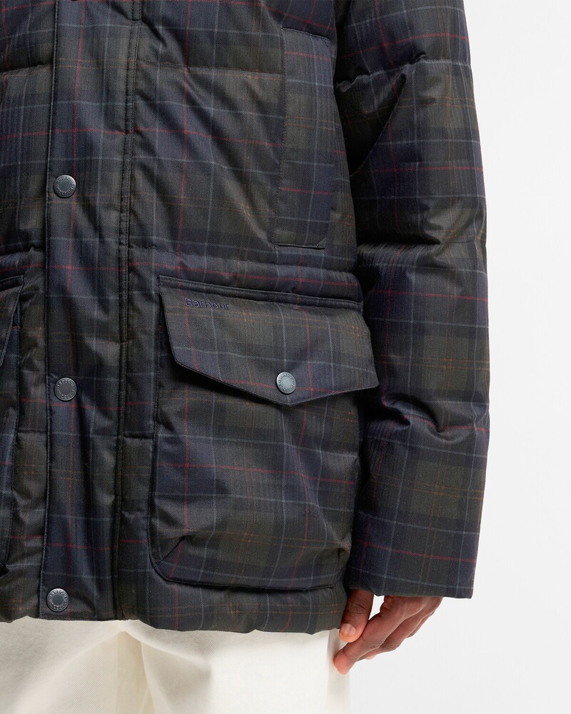 Steppparka Lonnen Tartan, Barbour