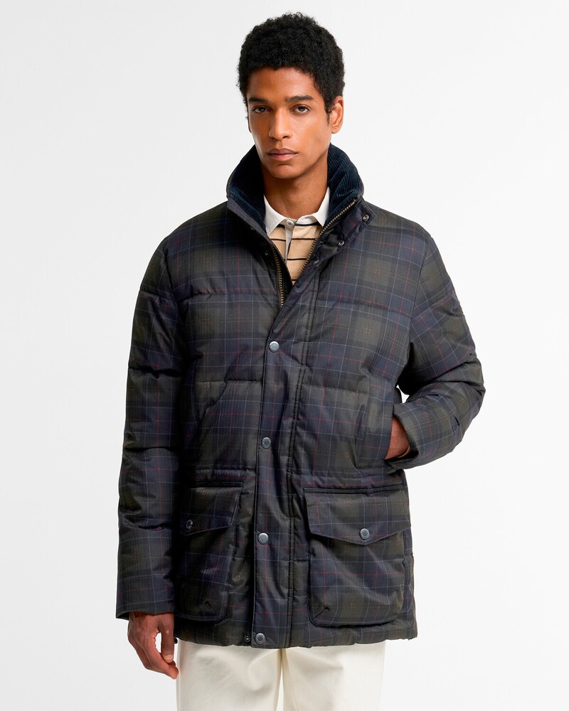 Steppparka Lonnen Tartan, Barbour
