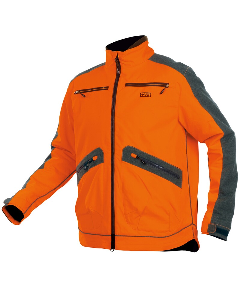 Veste Bianditz-JS, orange/gris, Hart