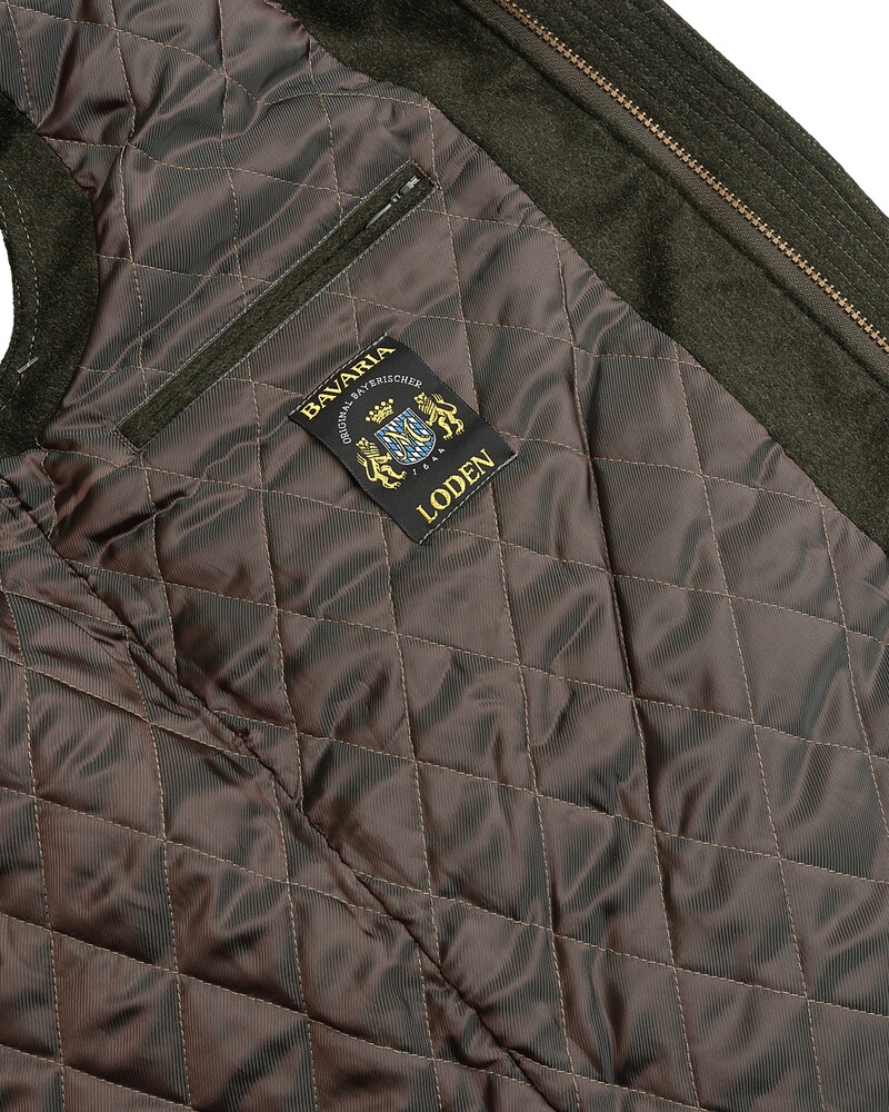 Signal camo loden quilted vest Prest, size 48, Rascher