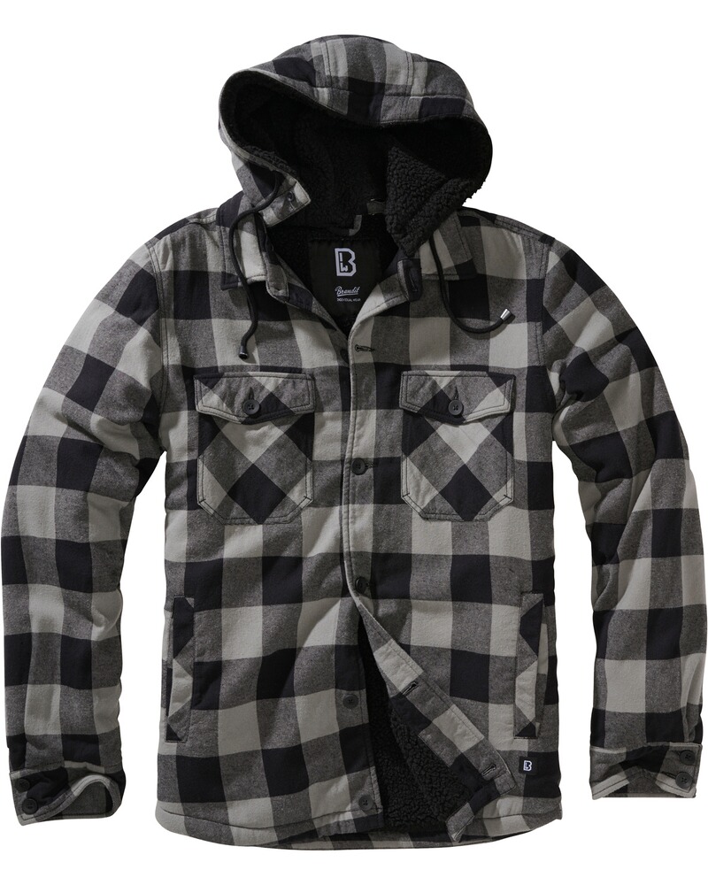 Flanell-Hemdjacke