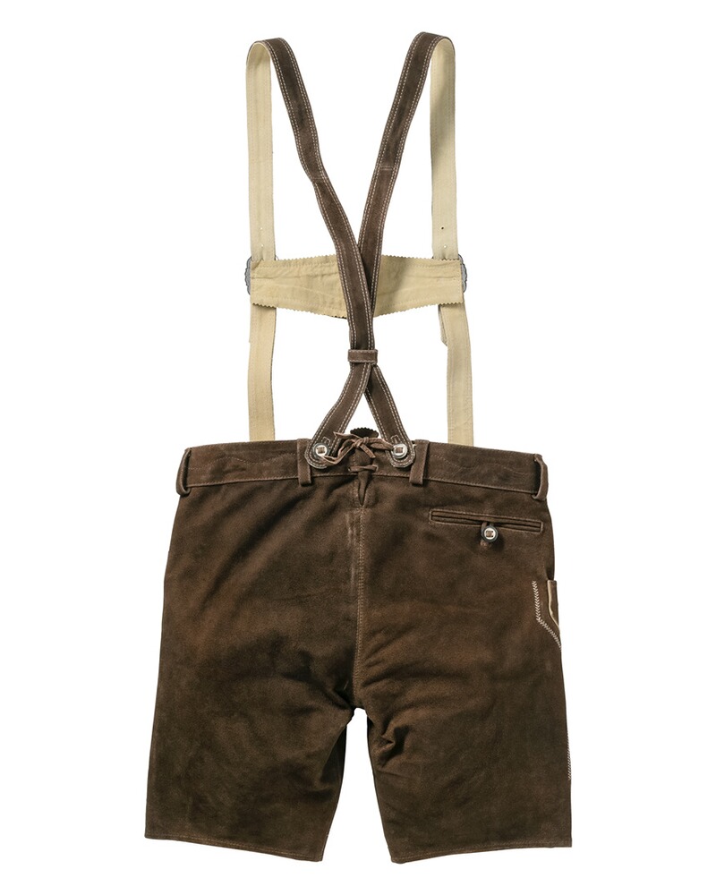 Kurze Lederhose mit Hosenträger, Luis Steindl
