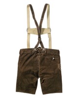 Kurze Lederhose mit Hosenträger, Luis Steindl