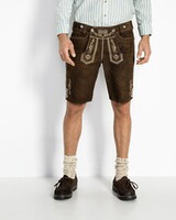 Kurze Lederhose mit Hosenträger, Luis Steindl