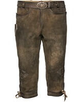 Kniebundlederhose mit Gürtel, Luis Steindl