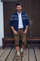 Kniebundlederhose mit Gürtel, Luis Steindl