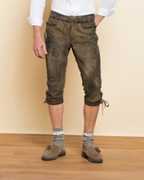 Kniebundlederhose mit Gürtel, Luis Steindl