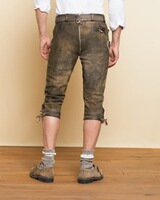 Kniebundlederhose mit Gürtel, Luis Steindl