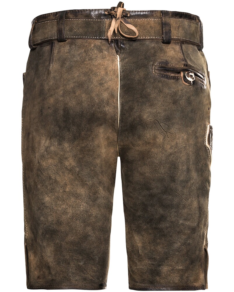 Kurze Lederhose mit Gürtel, Luis Steindl