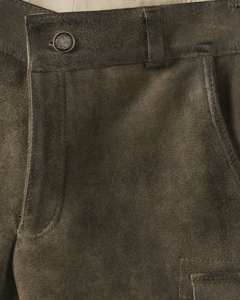 Kurze Cargo-Lederhose, REITMAYER