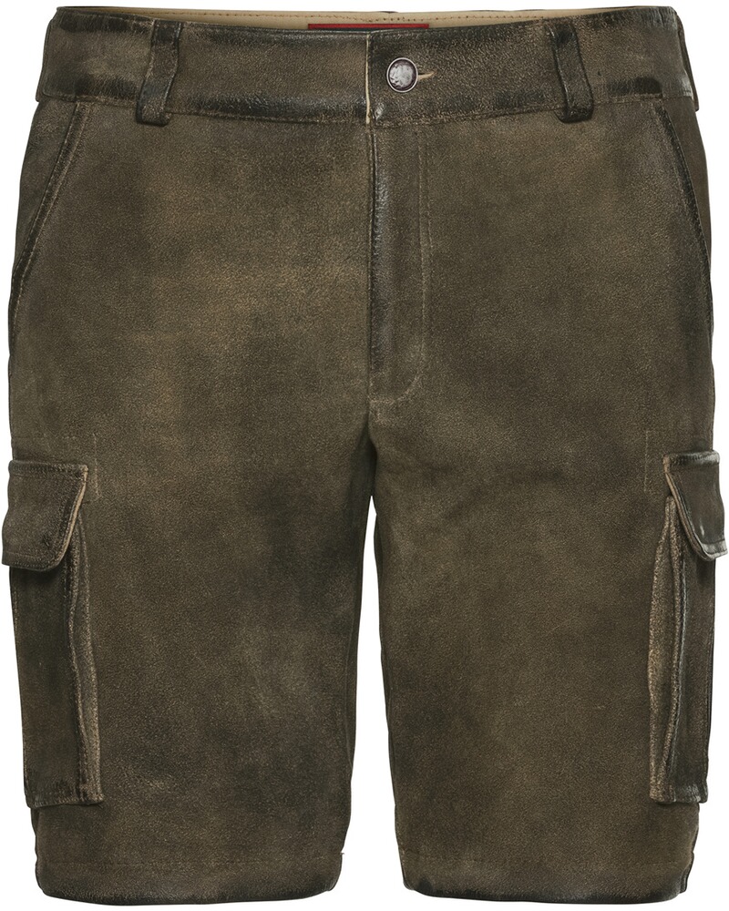 Kurze Cargo-Lederhose