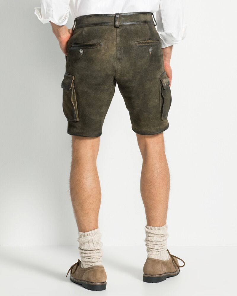 Kurze Cargo-Lederhose, REITMAYER