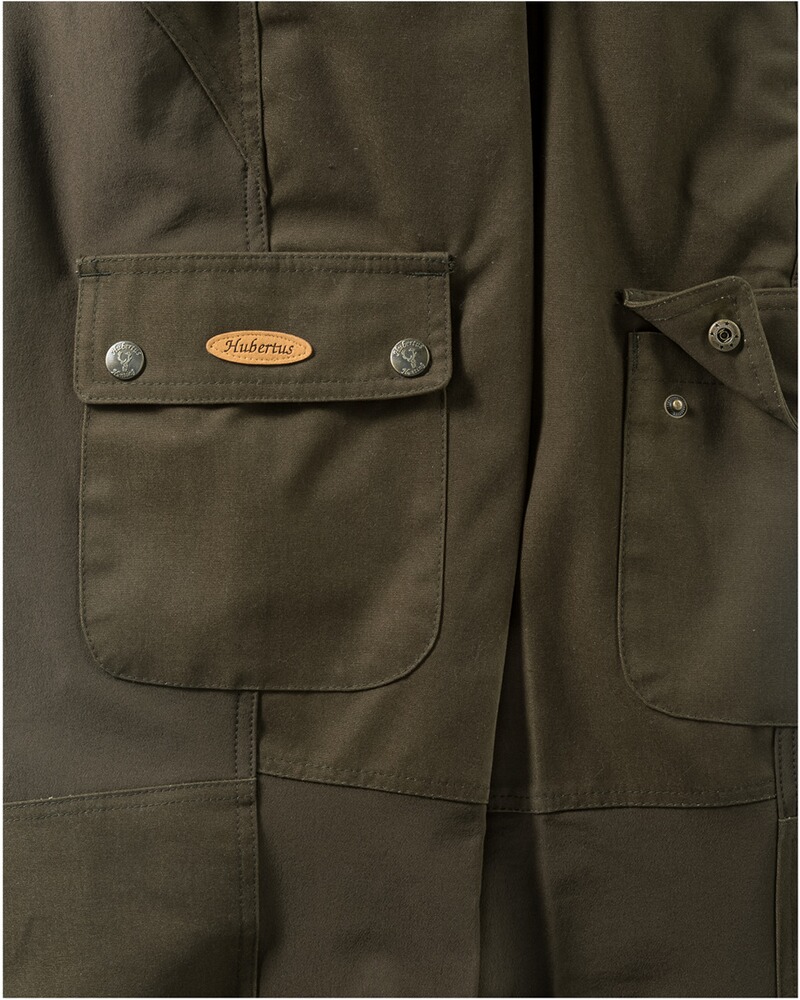 Canvas trousers olive, size 46, Hubertus