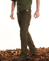 Canvas trousers olive, size 46, Hubertus