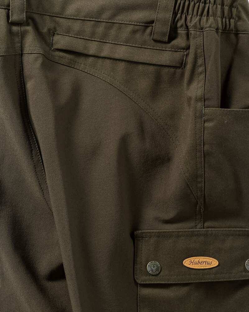 Canvas trousers olive, size 46, Hubertus