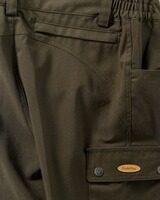 Canvas trousers olive, size 46, Hubertus