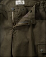 Canvas trousers olive, size 46, Hubertus