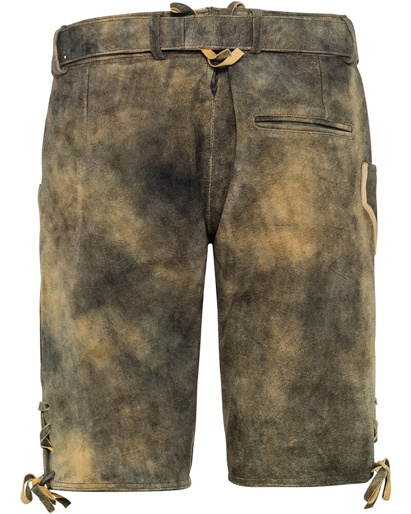 Kurze Lederhose mit Gürtel, Almsach