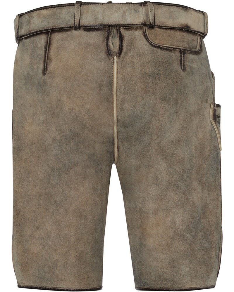 Kurze Lederhose Ostsee mit Gürtel, HANS