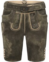 Kurze Lederhose mit Gürtel, Luis Steindl