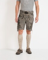 Kurze Lederhose mit Gürtel, REITMAYER