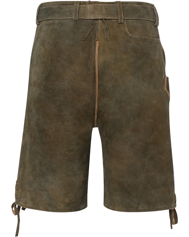Kurze Lederhose mit Gürtel, Almsach