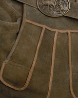 Kurze Lederhose mit Gürtel, Almsach