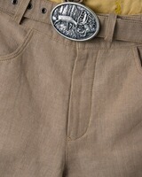 Kurze Trachten-Leinenhose, Almsach