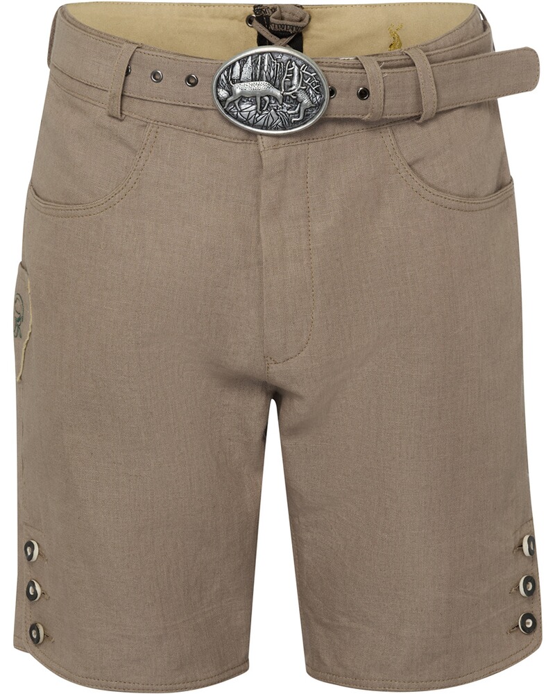 Kurze Trachten-Leinenhose