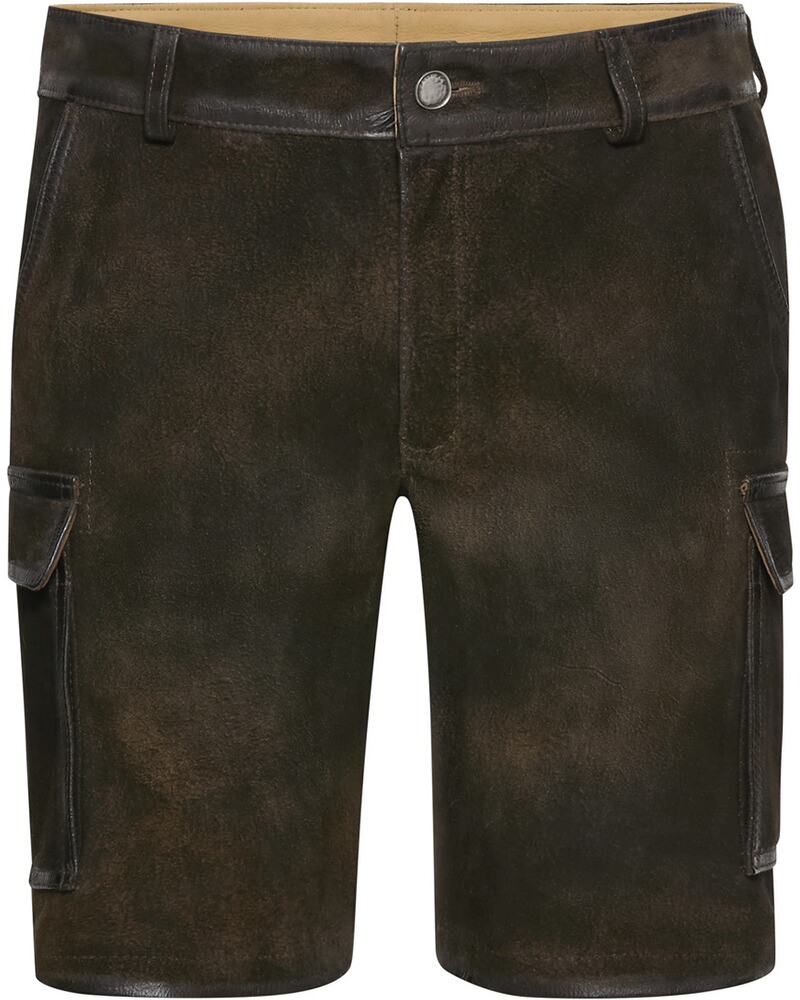 Kurze Cargo-Lederhose