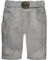 Kurze Lederhose mit Gürtel, Almsach