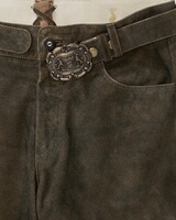Kurze Lederhose mit Gürtel, Almsach